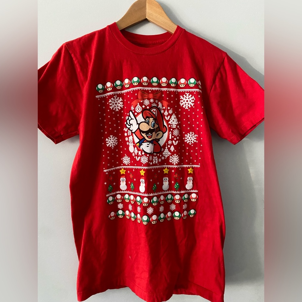Nintendo Super Mario Christmas Tee